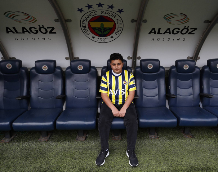 Fenerbahçe, Mehmet Akif Ağaç'ı statta ağırladı