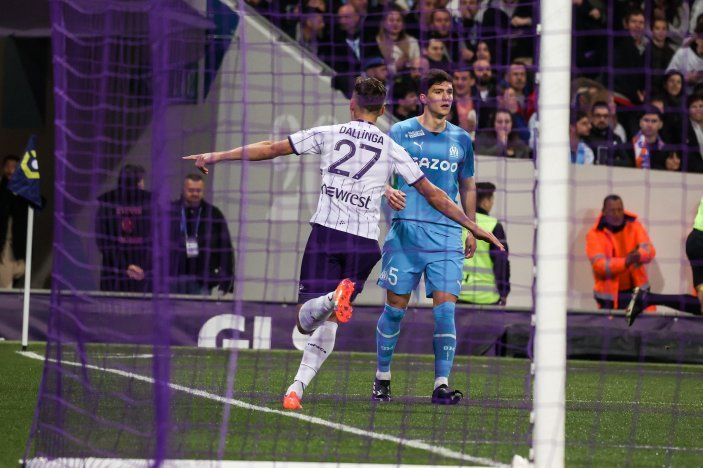 Cengiz'in attığı gol maçları Marsilya, Toulouse'u yendi