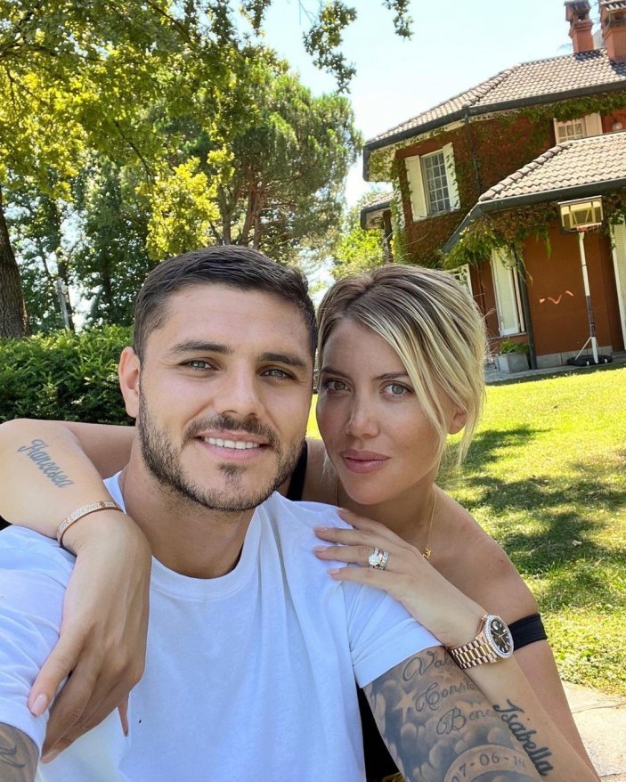 Wanda Nara: Icardi ile birlikteyiz, her zaman aile olduk