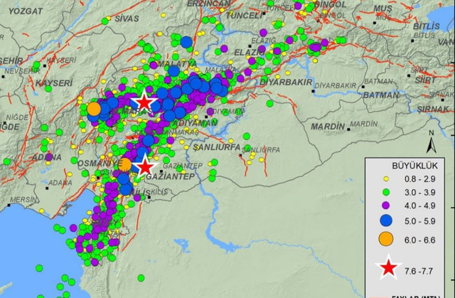 Kandilli paylaştı: 10 günde 4 bin 520 deprem