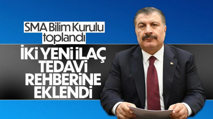 Fahrettin Koca: SMA tedavisinde iki ilaç tedavisi rehberinde