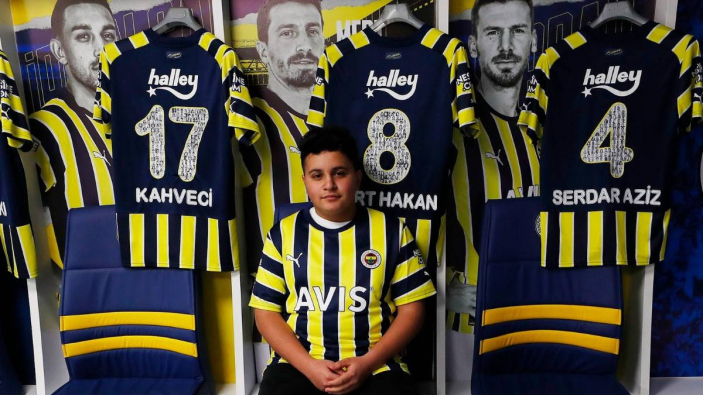 Fenerbahçe, Mehmet Akif Ağaç'ı statta ağırladı