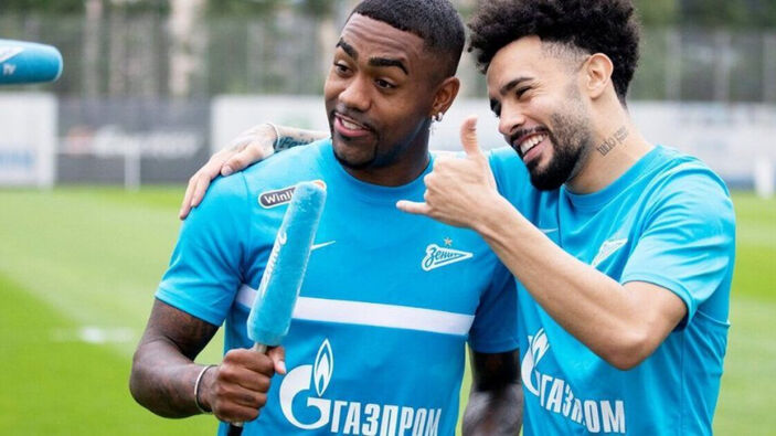 Zenitli Malcom ve Claudinho, Rus sahibi oldu