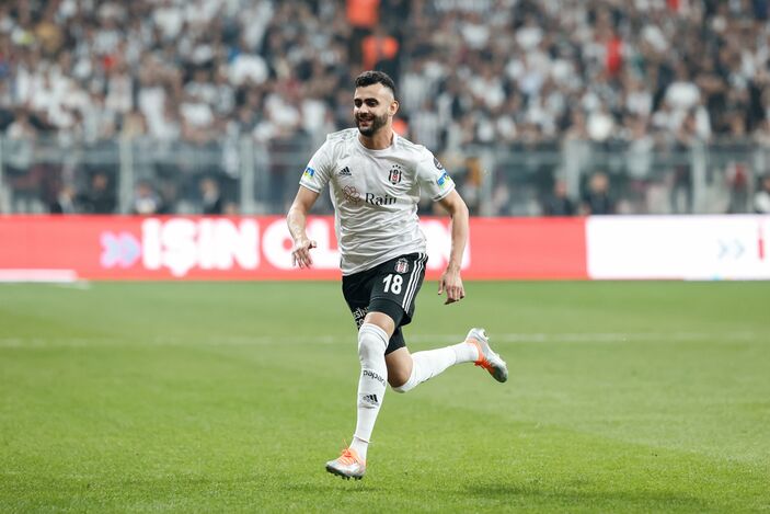 Beşiktaş'ta Rachid Ghezzal, Başakşehir maçında forma giyemeyecek