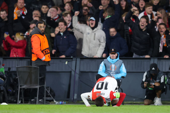 Feyenoord, Orkun'un yıldızlaştığı maçlarda Shakhtar'a 7 gol attı