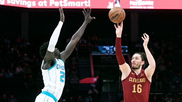 Cleveland Cavaliers Cedi'nin yıldızlaştığı maçta Charlotte Hornets'ı yendi