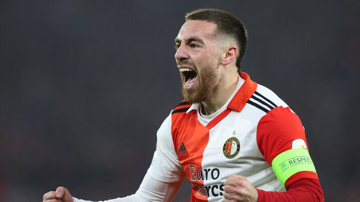 Feyenoord, Orkun'un yıldızlaştığı maçlarda Shakhtar'a 7 gol attı