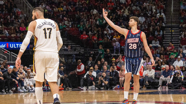 Houston Rockets, Alperen'in yıldızlaştığı maçlarda New Orleans Pelicans'ı yendi