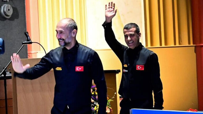 Milli Takımlar Dünya 3 Bant Bilardo Şampiyonası'na kazanarak başladık