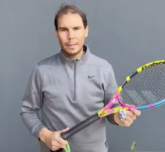 Rafael Nadal'den depremzede çocuklar destek