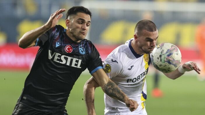 Ankaragücü - Trabzonspor karşılaşmasının ilk 11'leri