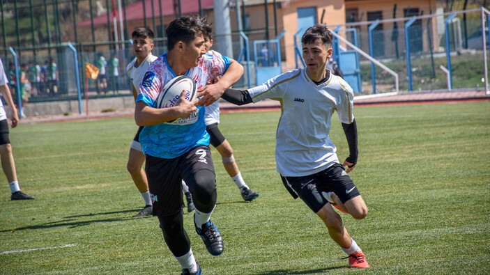 Kastamonu'da gençlerin ragbi heyecanı